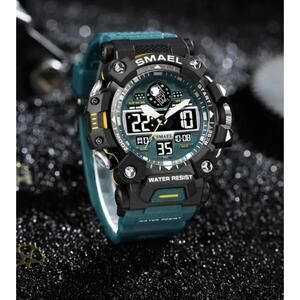 Watch Men SMAEL 50M Waterproof Digital Military Quartz WristWatches